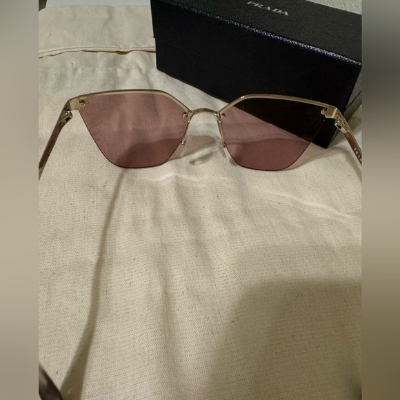 Prada Mirr Laser Flower Cat Eye Sunglasses - Picture 6 of 8